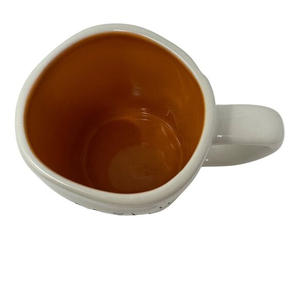 Rae Dunn Pumpkin Spice Mug Large Coffee Cup Ceramic Magenta LL Farmhouse Gift - Picture 2 of 7